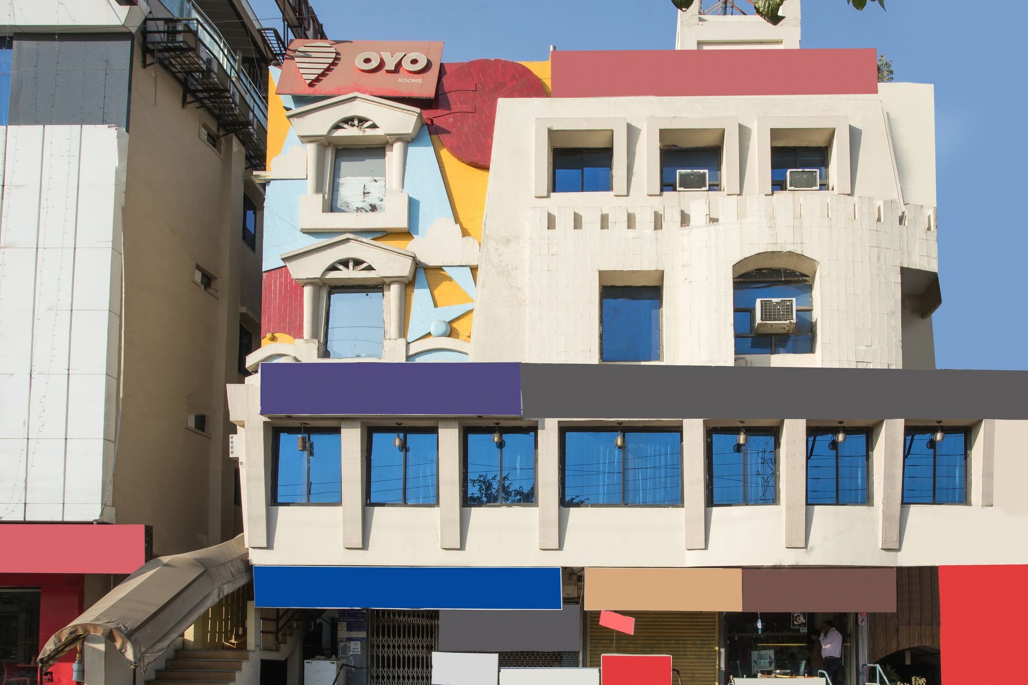 Hotel O Crosswinds Residency Indirapuram Exterior foto
